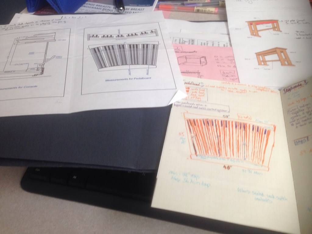 Research doodles and useful tidbits for Hauptwerk building